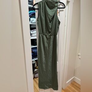 Chic Sleeveless Green Wedding Dress